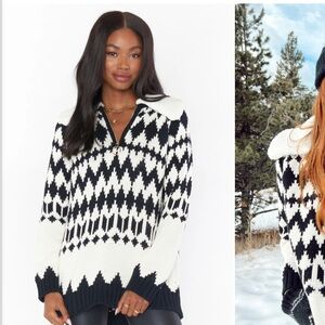 Show Me Your Mumu Sun Valley Pullover in White